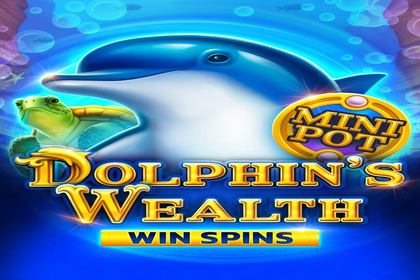 Dolphin’s Wealth Win Spins Online Slot Logo
