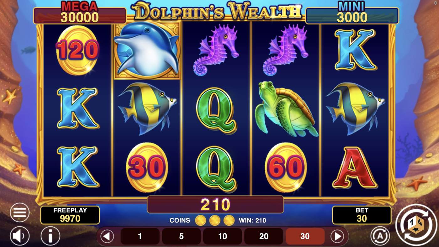 Dolphin’s Wealth Win Spins: image of winning