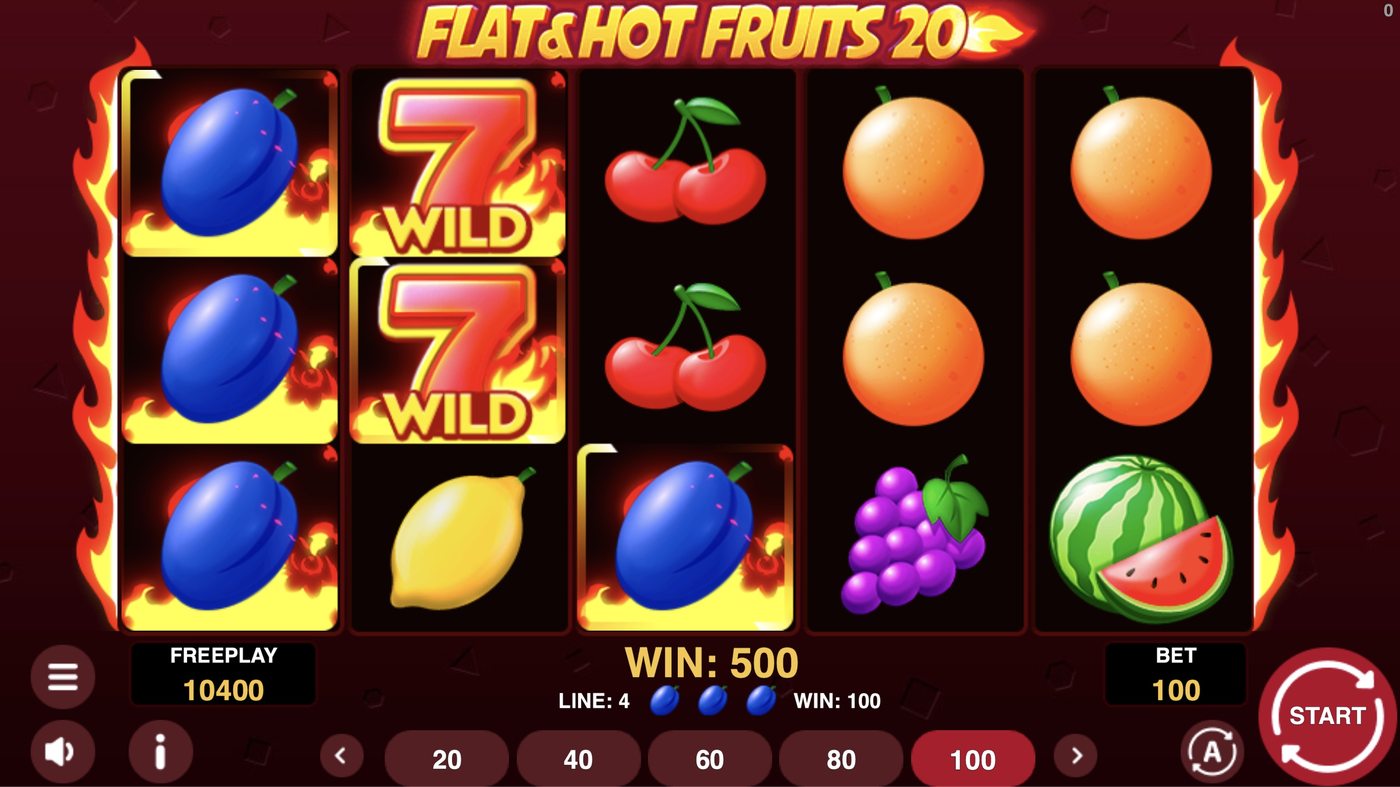 Flat&Hot Fruits 20: image of winning