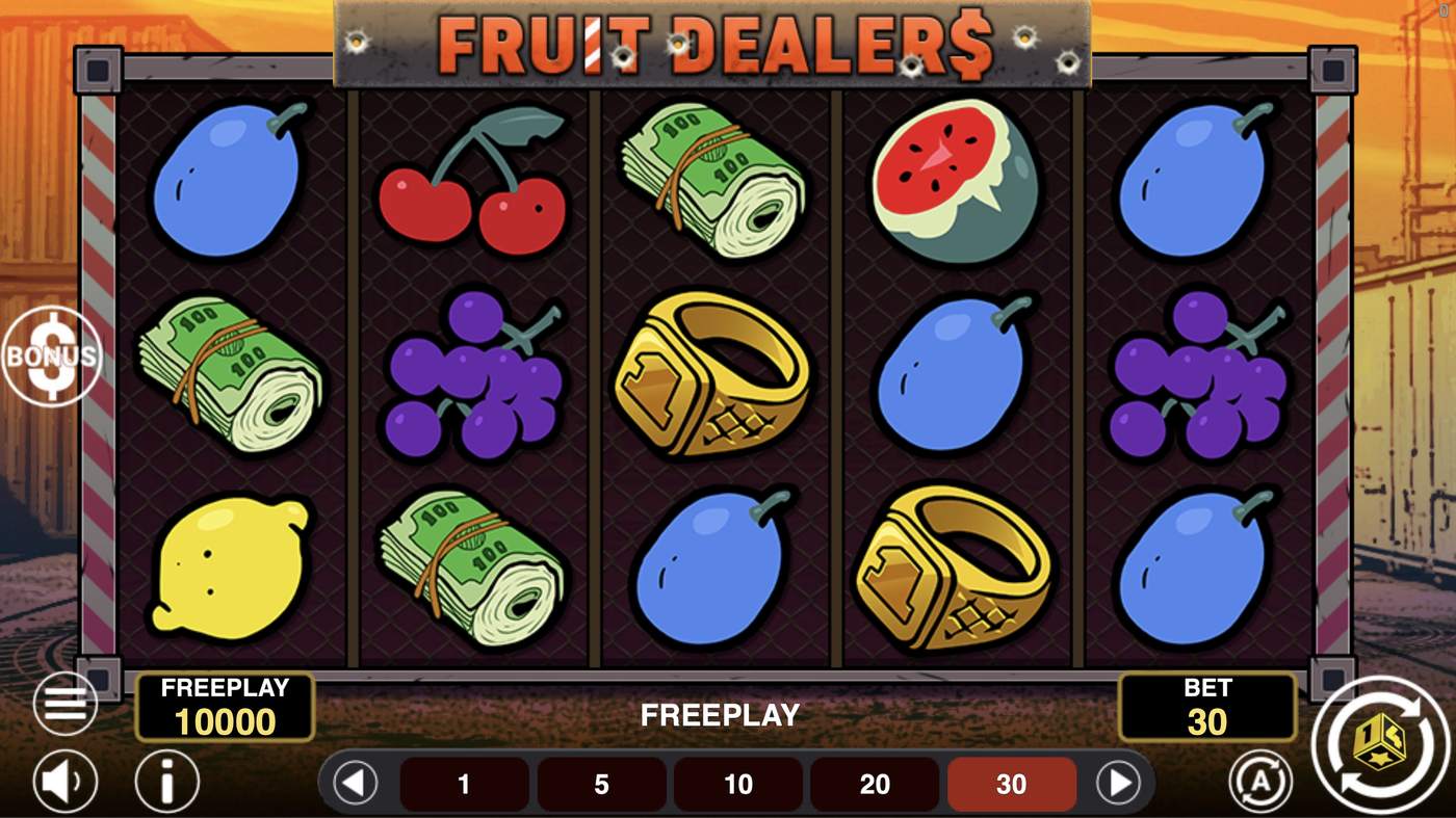 Fruit Dealers: image of main menu