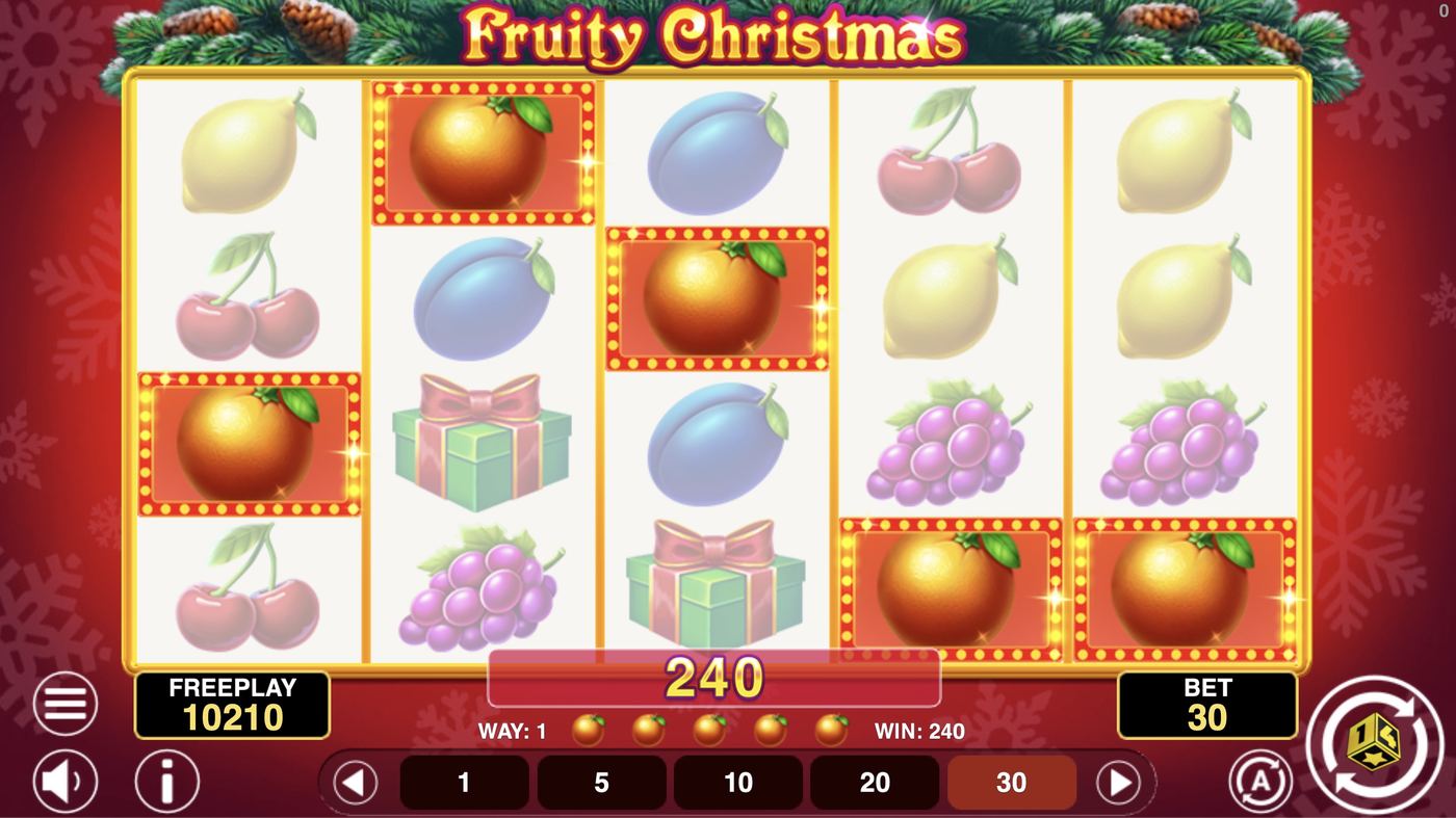 Fruity Christmas: image of winning