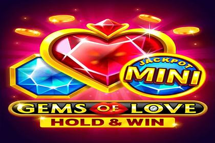 Gems Of Love Hold And Win Online Slot Logo