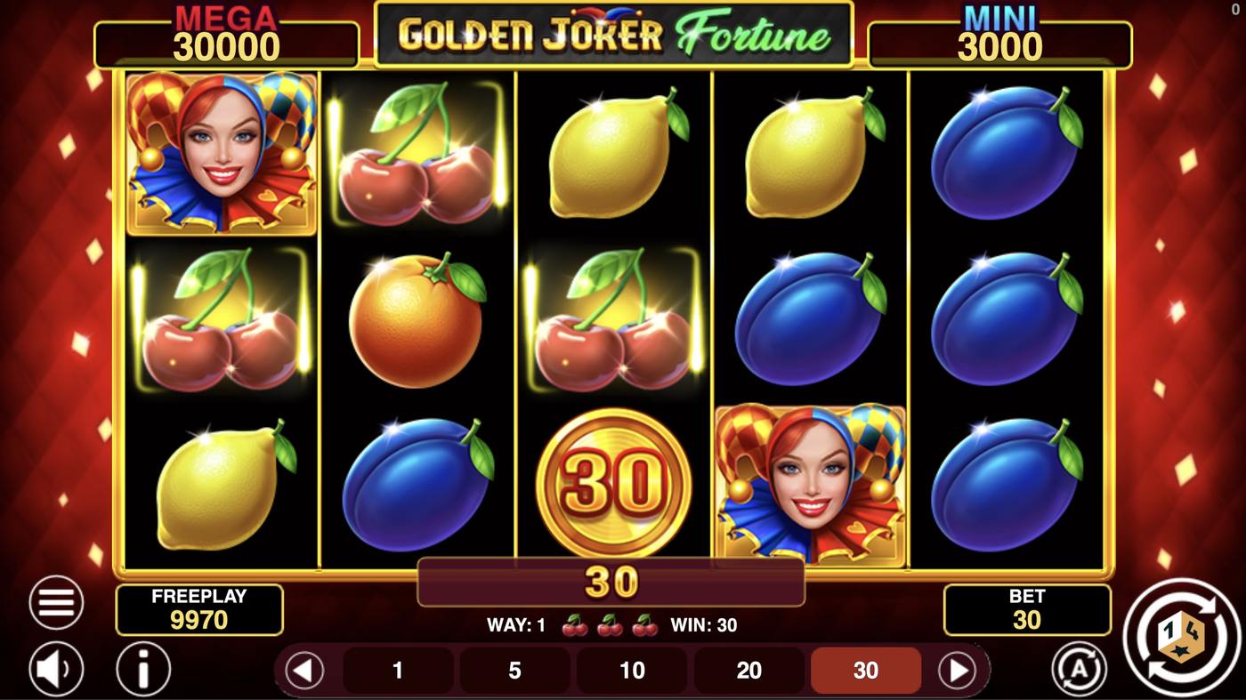 Golden Joker Fortune: image of winning