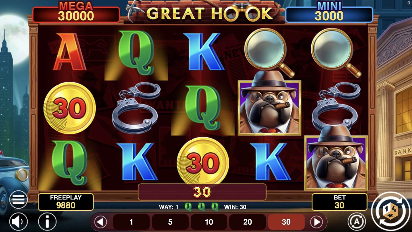 Great Hook Hold And Win: image of winning