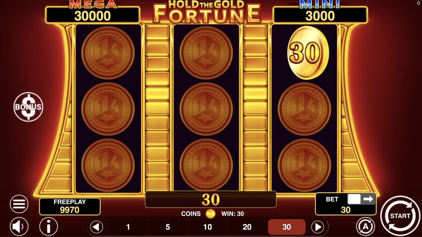 Hold The Gold Fortune: image of winning