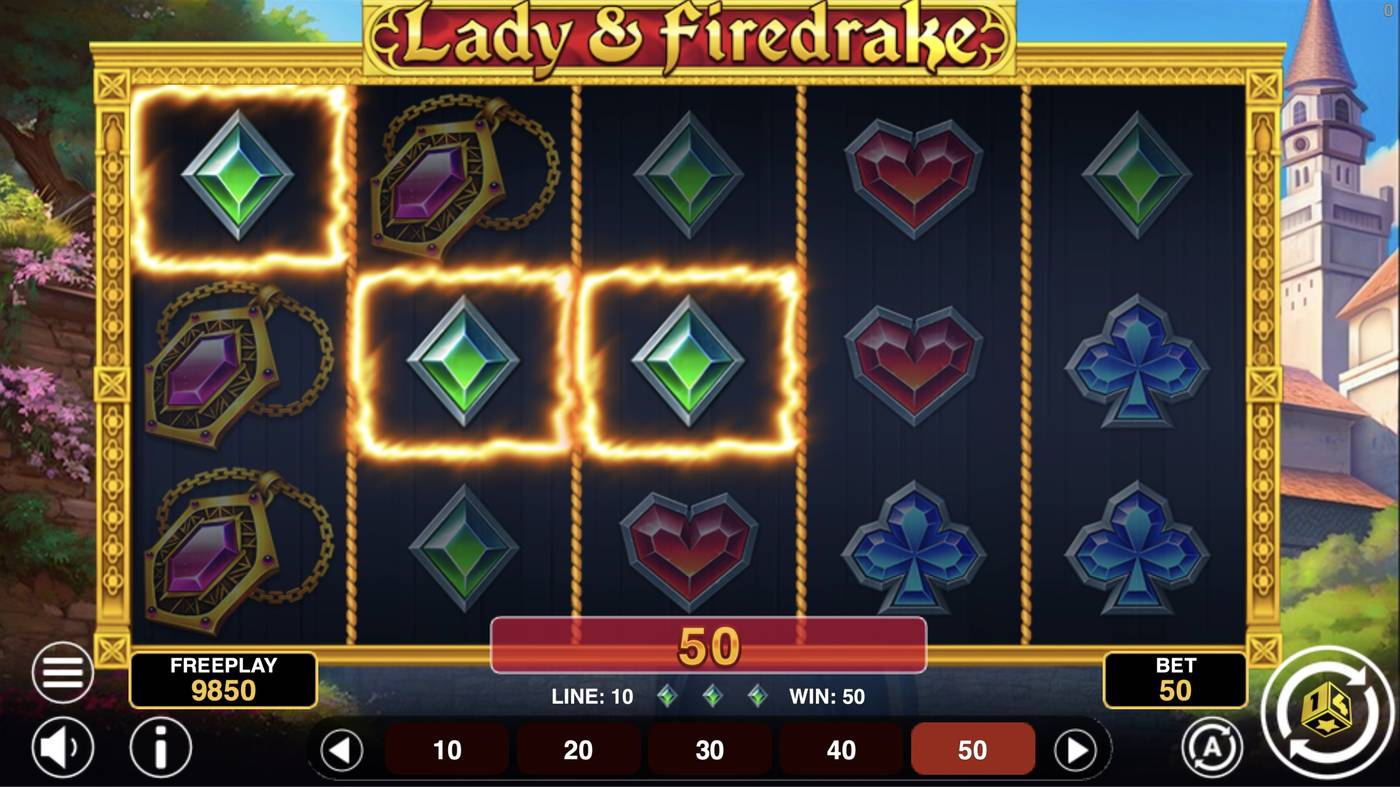 Lady & Firedrake: image of winning