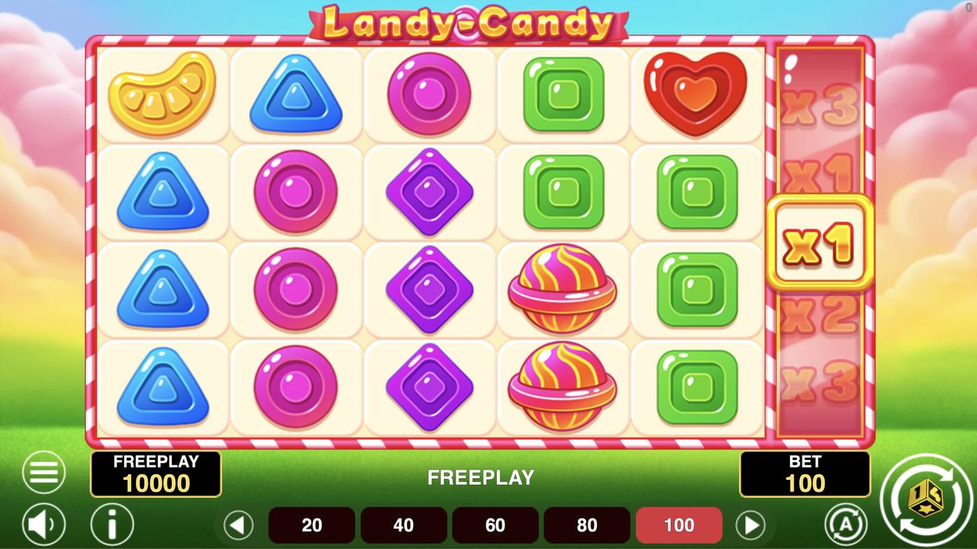 Landy-Candy: image of main menu