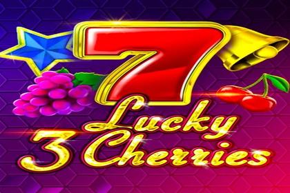 Lucky 3 Cherries Online Slot Logo