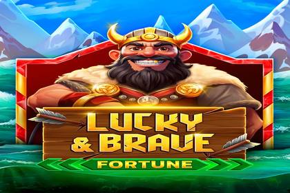 Lucky And Brave Fortune Online Slot Logo