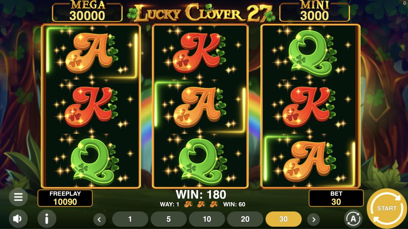 Lucky Clover 27: image of winning
