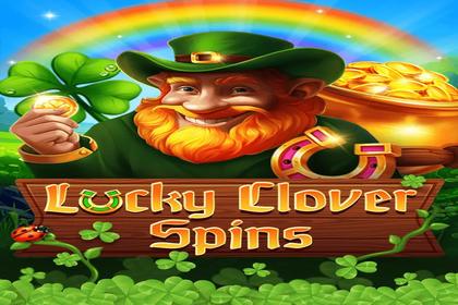 Lucky Clover Spins Online Slot Logo
