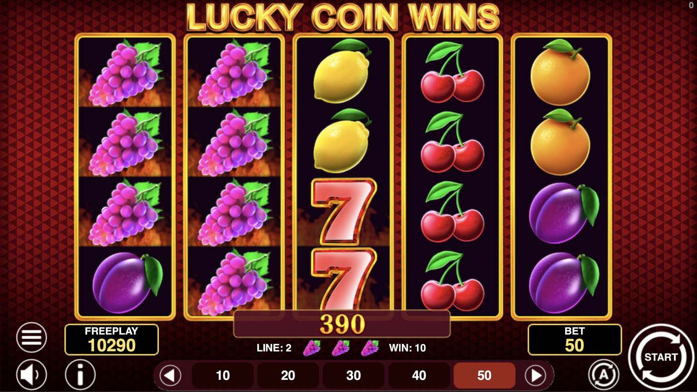 Lucky Coin Wins: image of winning