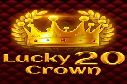 Lucky Crown 20 Online Slot Logo
