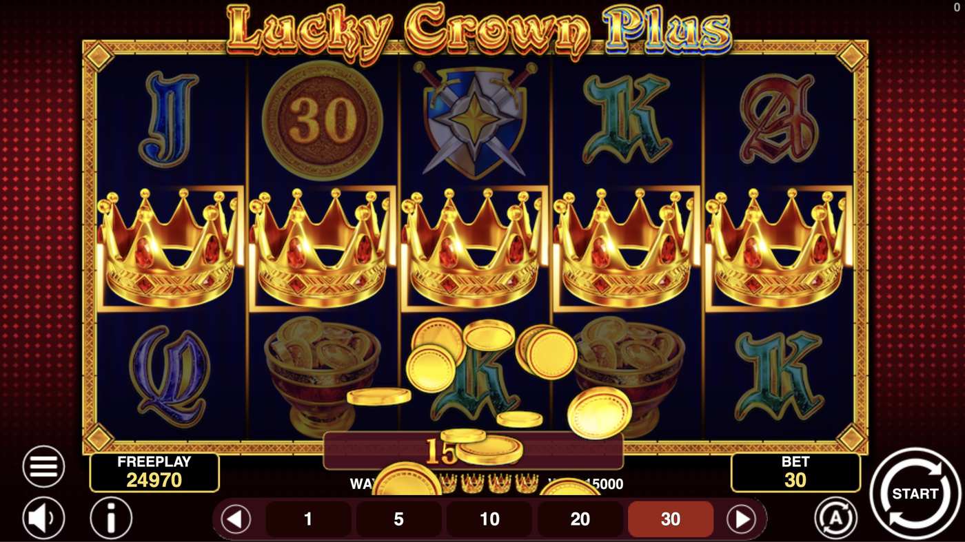 Lucky Crown Plus: image of winning