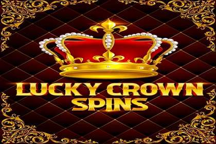 Lucky Crown Spins Online Slot Logo