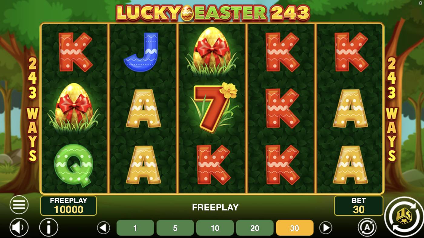 Lucky Easter 243: image of main menu
