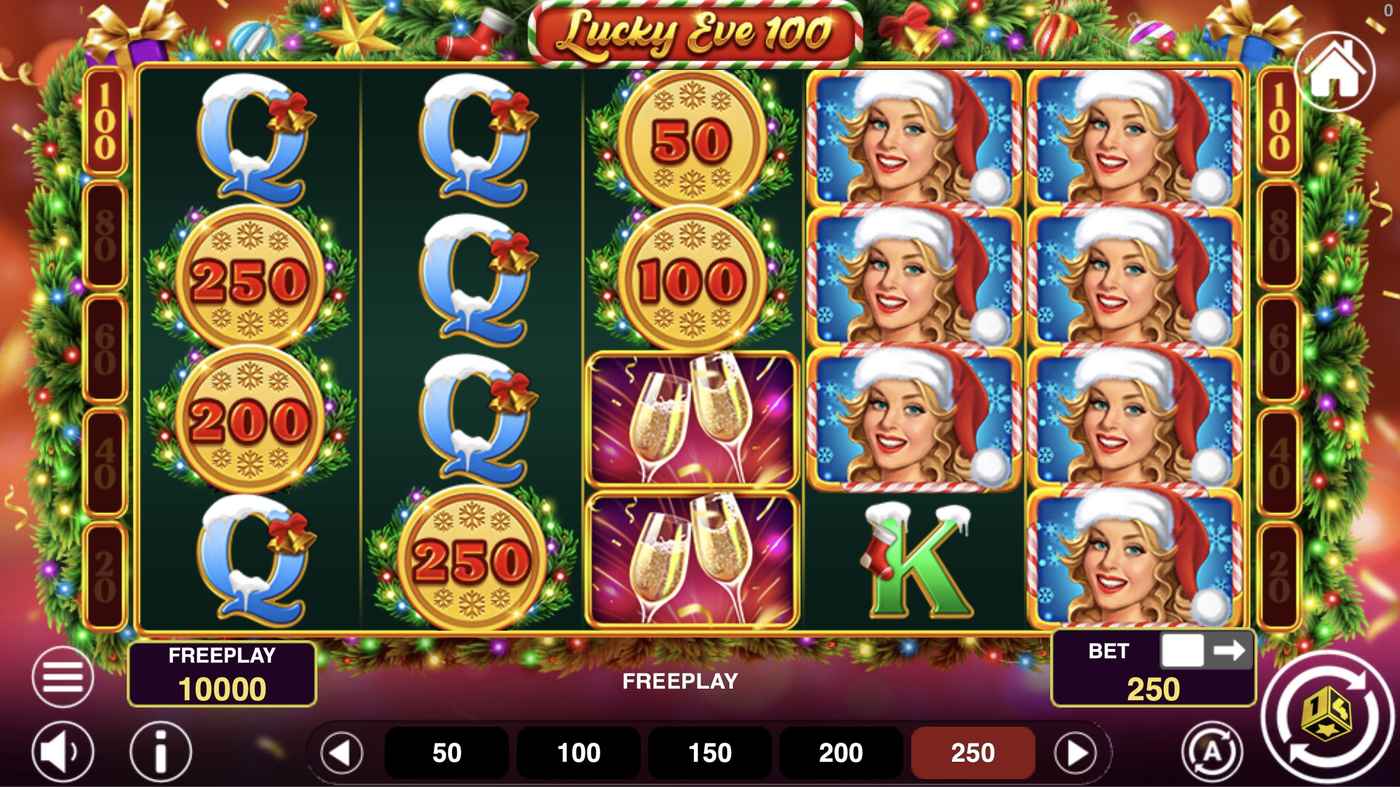Lucky Eve 100: image of main menu