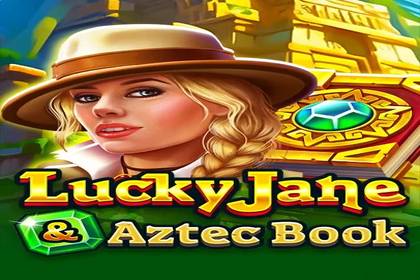 Lucky Jane & Aztec Book Online Slot Logo
