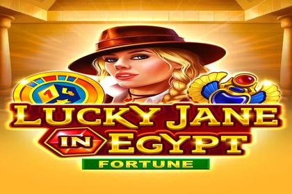 Lucky Jane In Egypt Fortune Online Slot Logo