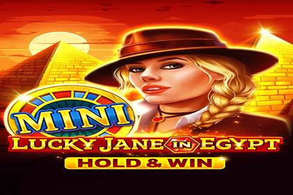 Lucky Jane In Egypt Hold And Win Online Slot Logo