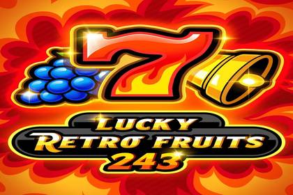 Lucky Retro Fruits 243 Online Slot Logo