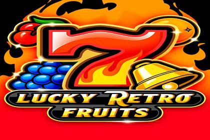 Lucky Retro Fruits Online Slot Logo