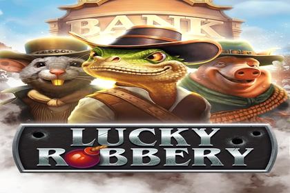 Lucky Robbery Online Slot Logo