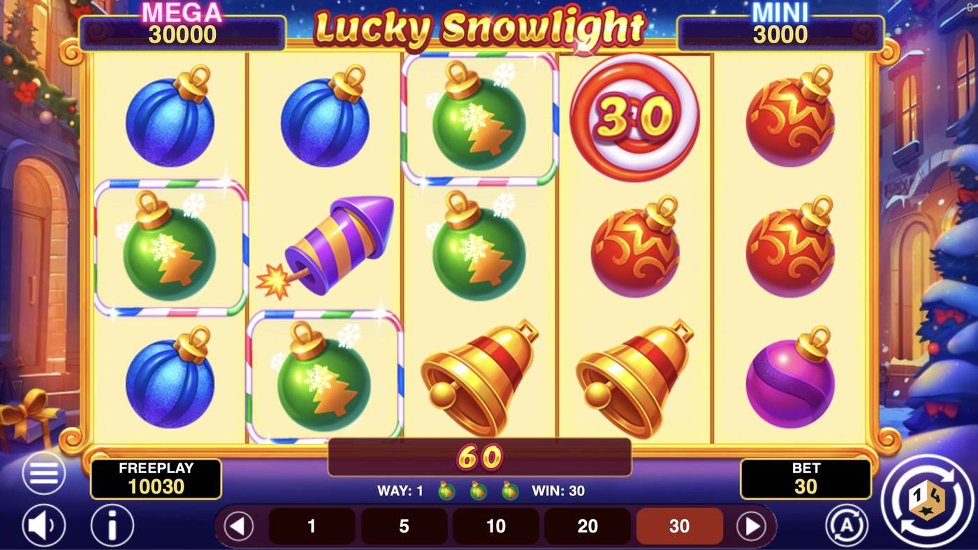 Lucky Snowlight: image of winning