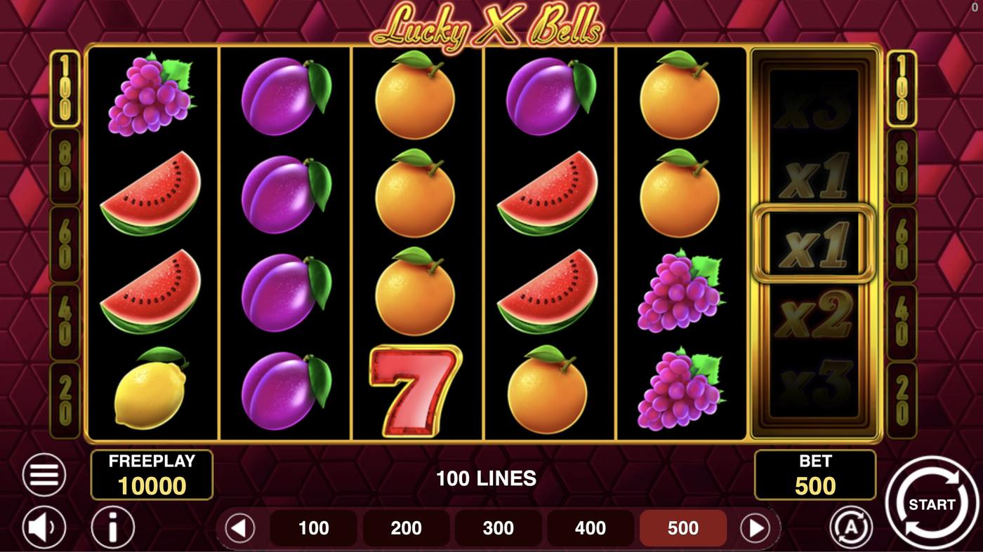 Lucky X Bells: image of main menu