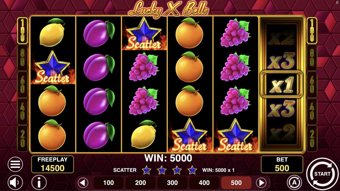 Lucky X Bells: image of winning