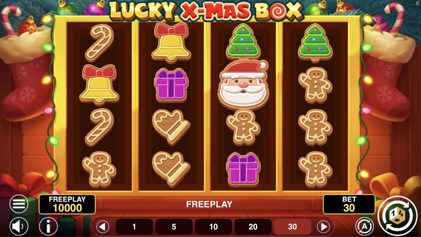 Lucky Xmas Box: image of main menu