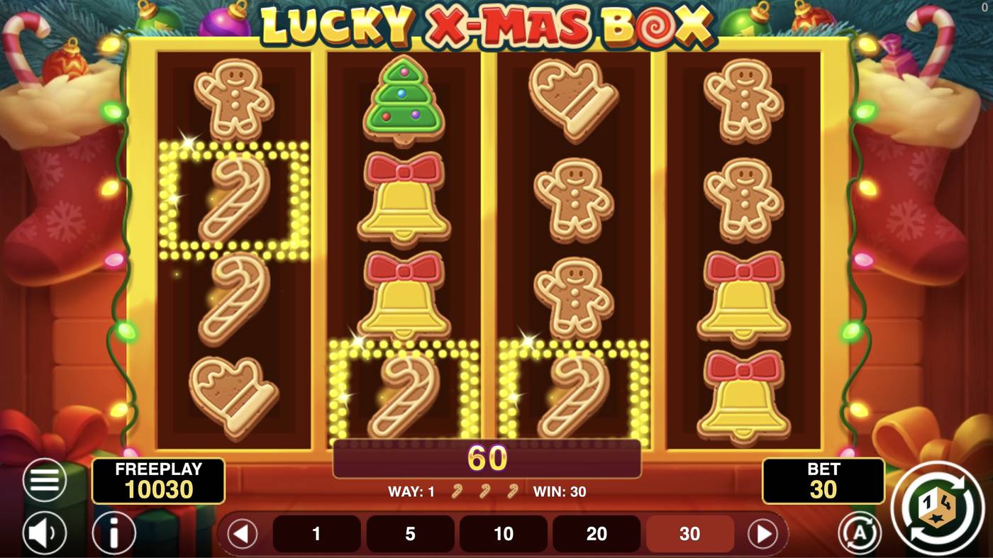 Lucky Xmas Box: image of winning