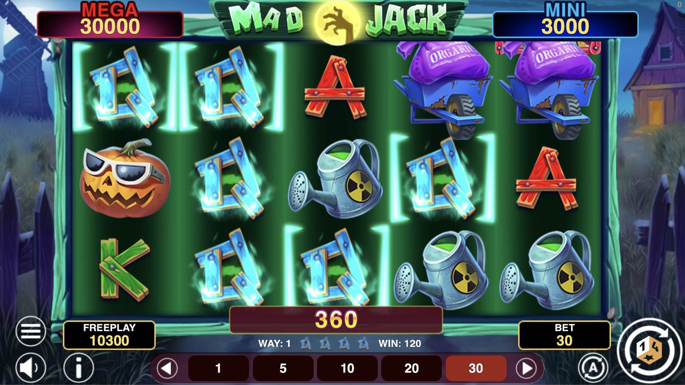 Mad Jack Hold And Win: image of winning
