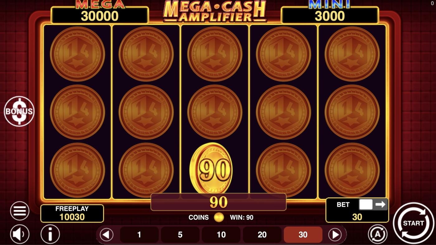 Mega Cash Amplifier: image of winning