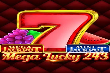 Mega Lucky 243 Online Slot Logo