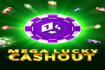 Mega Lucky Cashout Online Slot Logo