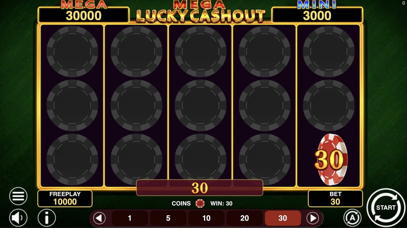 Mega Lucky Cashout: image of winning