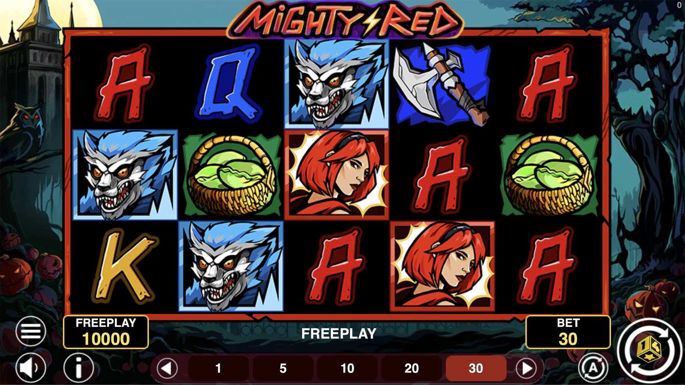 Mighty Red: image of main menu