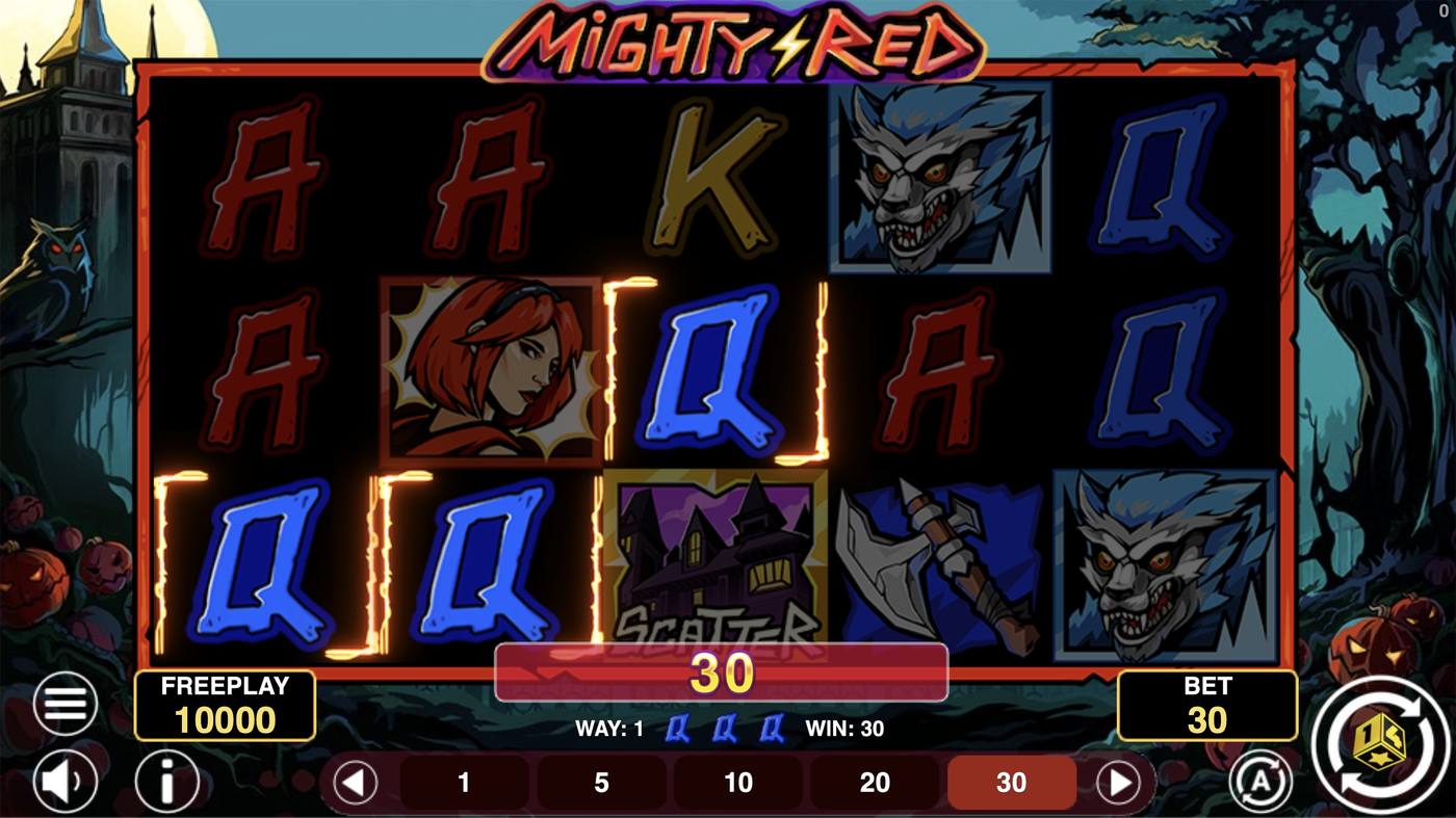 Mighty Red: image of winning