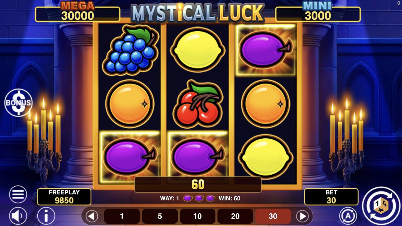 Mystical Luck Hold And Win: image of winning