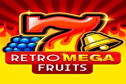 Retro Mega Fruits Online Slot Logo