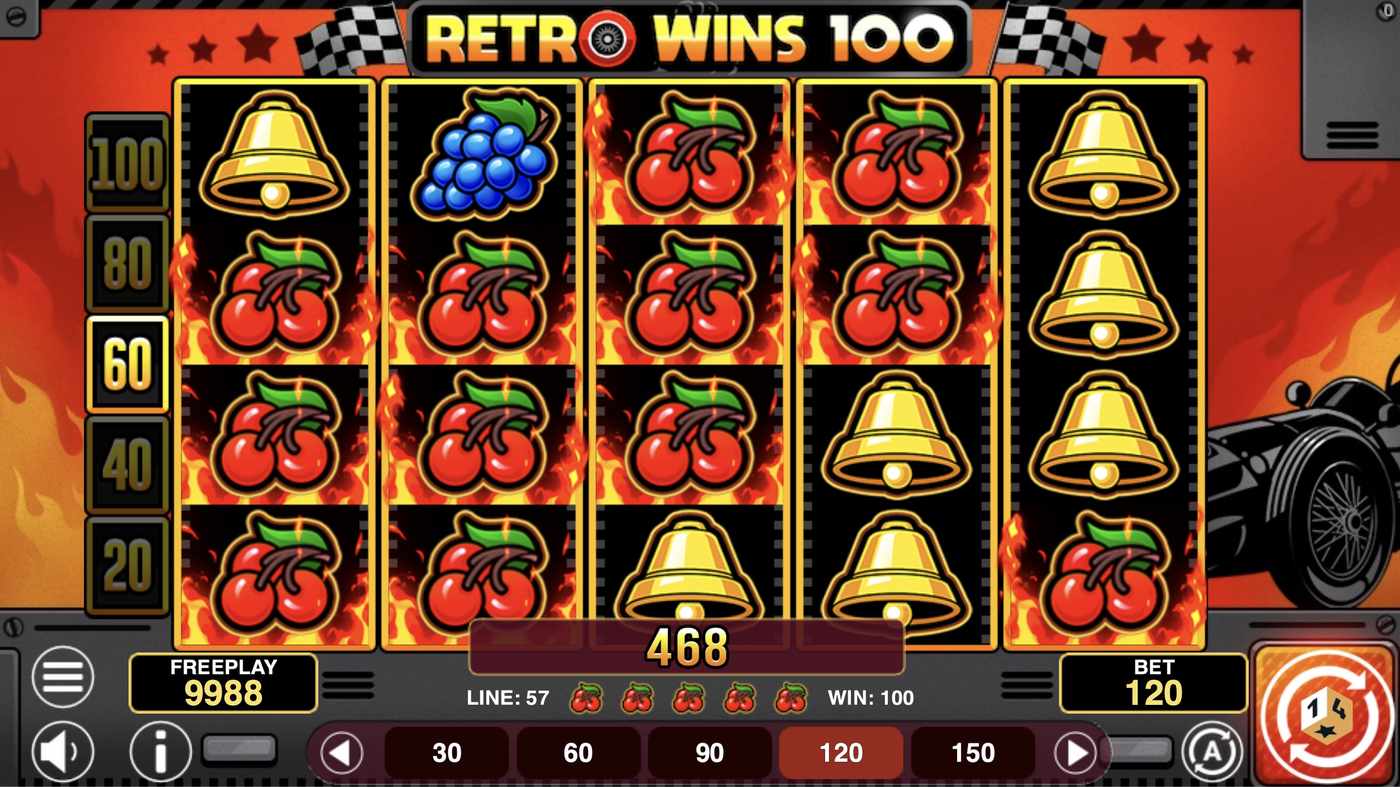 Retro Wins 100: image of winning