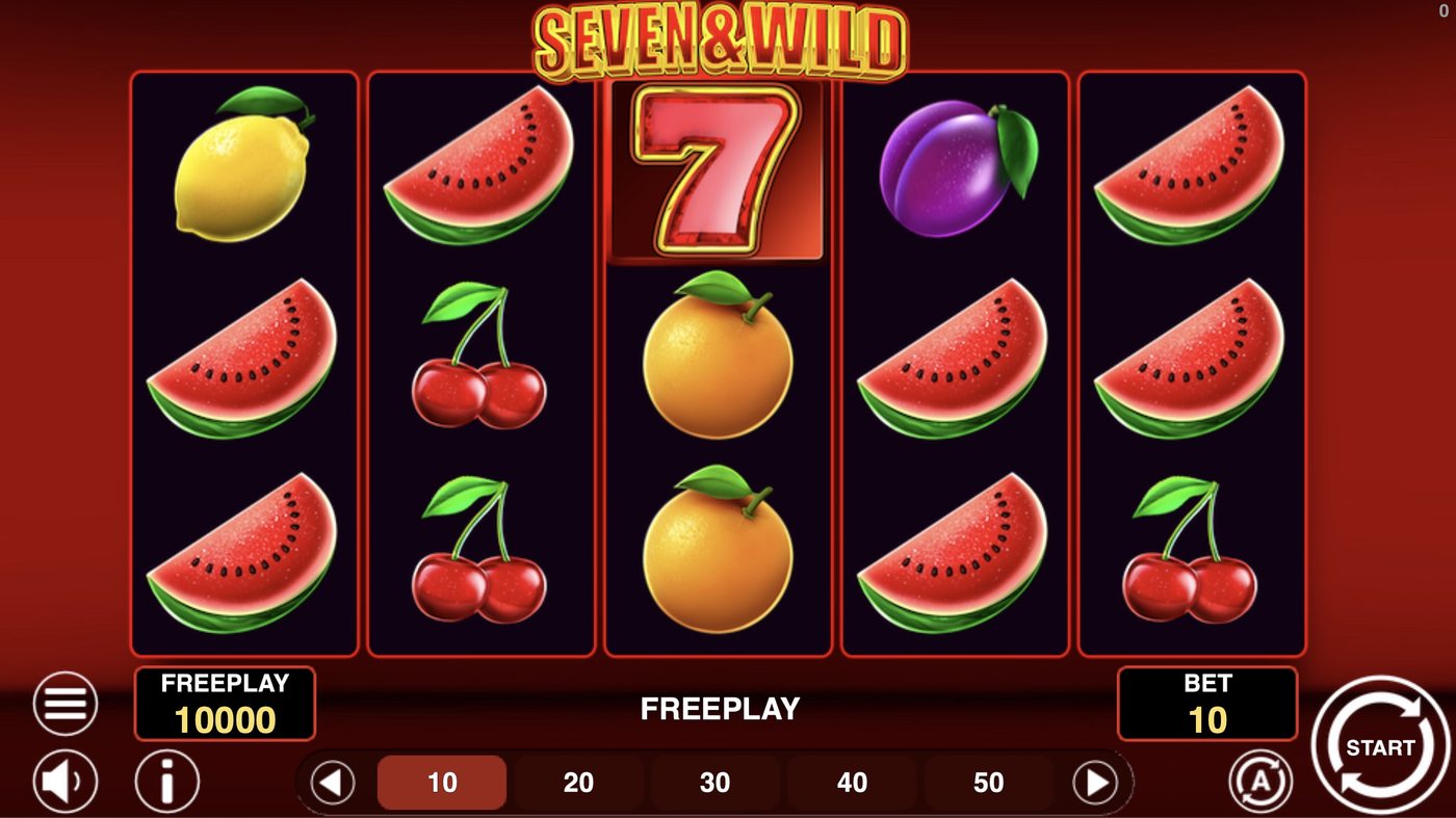Seven&Wild: image of main menu