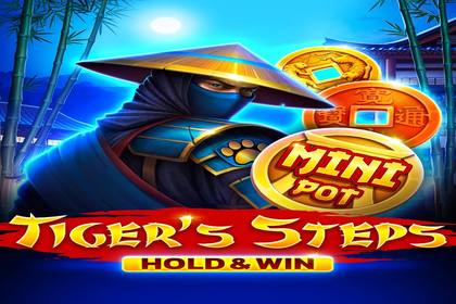 Tiger's Steps Hold And Win Online Slot Logo
