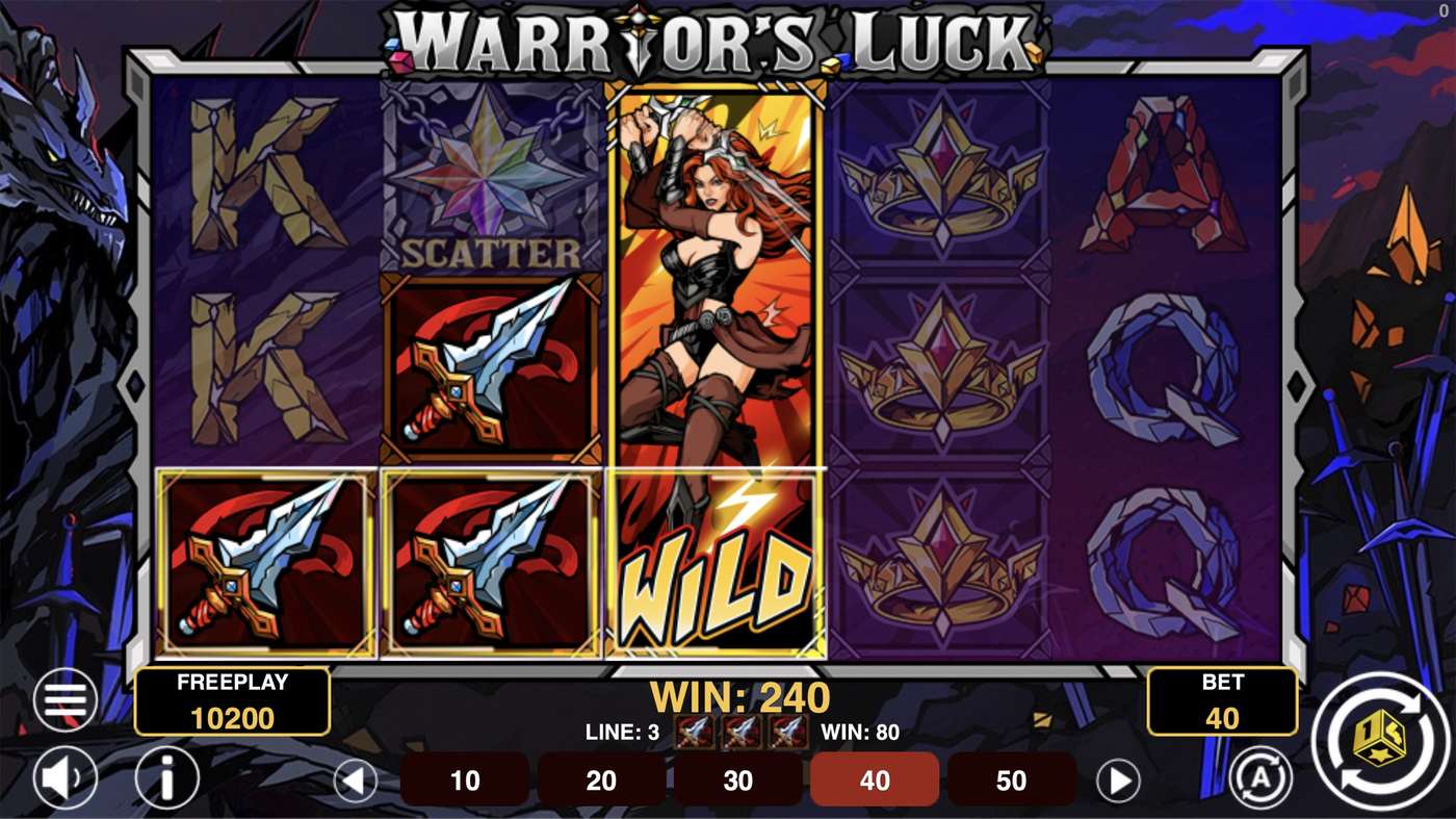 Warrior's Luck: image of winning