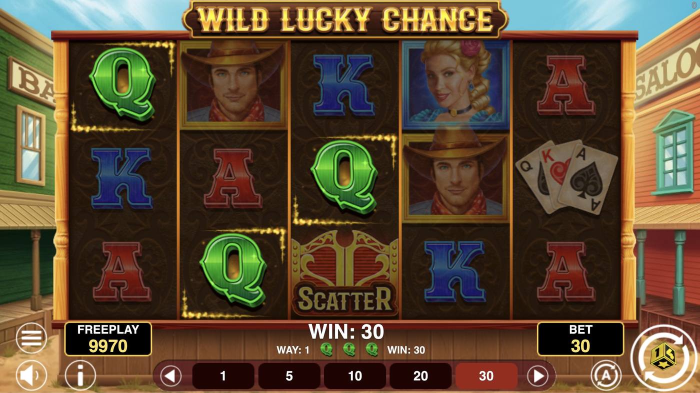 Wild Lucky Chance: image of winning