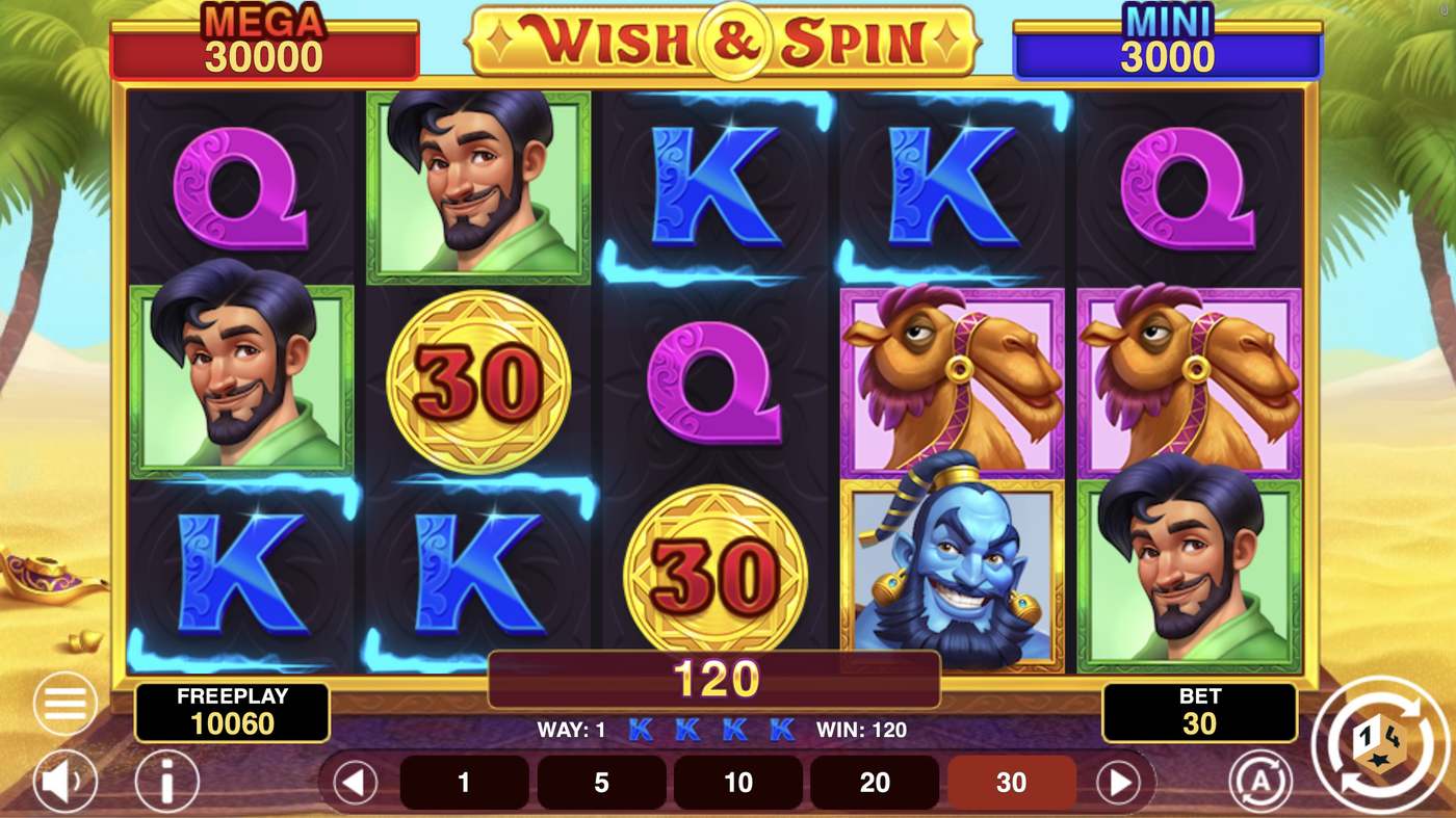 Wish And Spin Hold And Win: image of winning
