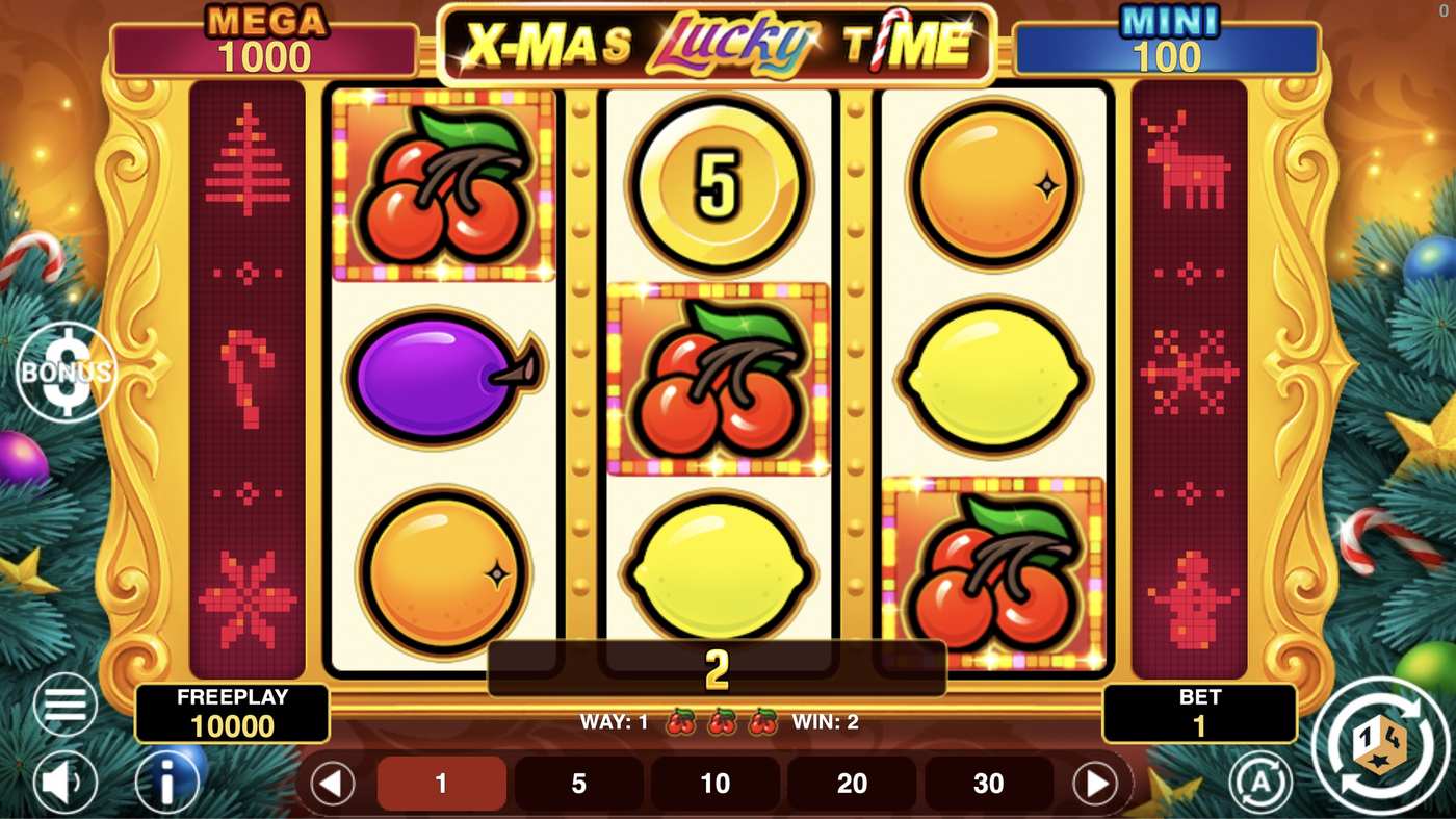 Xmas Lucky Time Hold And Win: image of winning