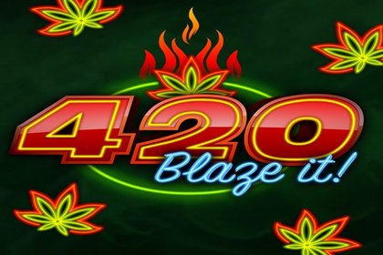 420 Blaze It Online Slot Logo