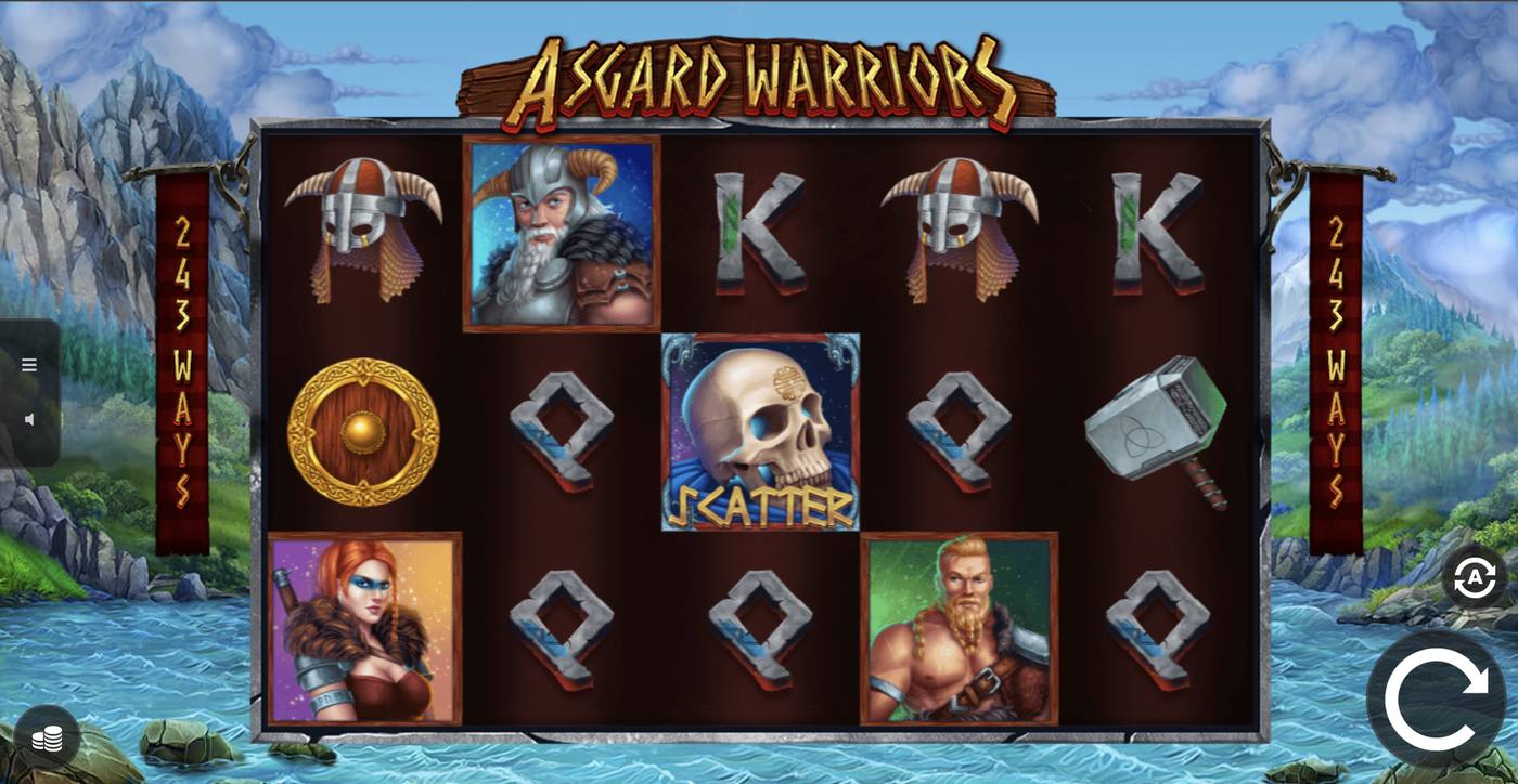 Asgard Warriors: image of main menu